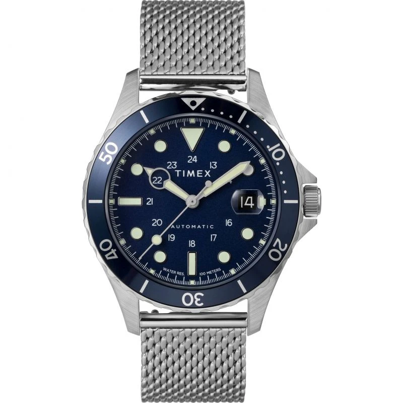商品Timex|Mens Timex Military Mechanical Watch,价格¥1793,第1张图片
