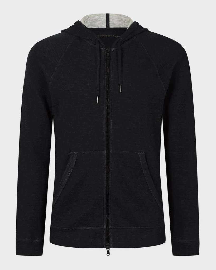 商品John Varvatos|Men's Double-Knit Plaited Hoodie,价格¥1299,第1张图片