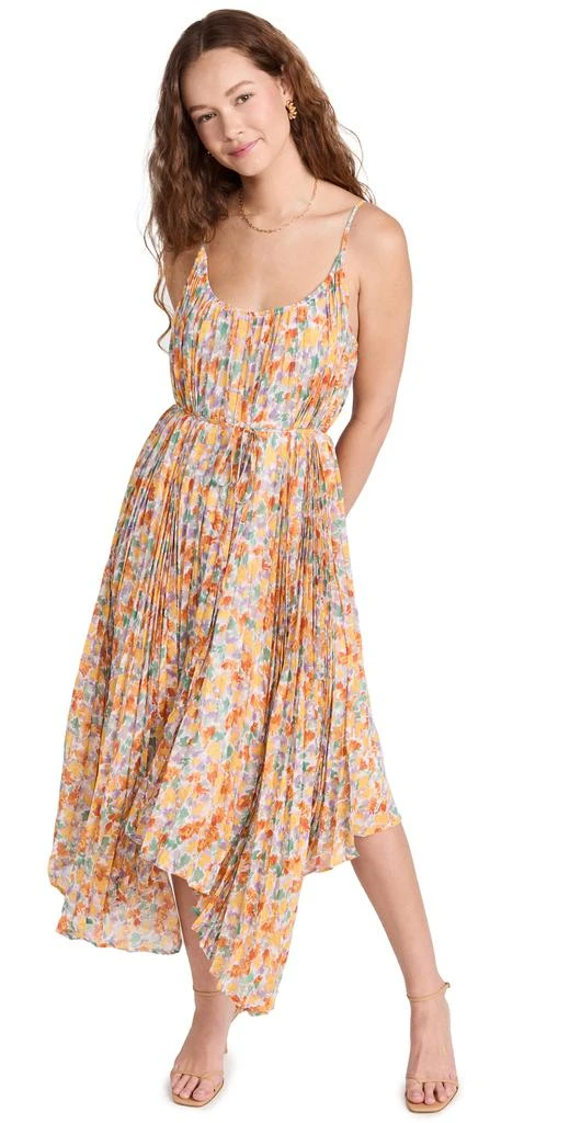 商品Endless Rose|endless rose Pleated Waterfall Maxi Dress,价格¥1031,第1张图片
