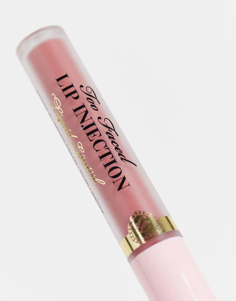 商品Too Faced Cosmetics|Too Faced Lip Injection Demi-Matte Liquid Lipstick - Size Queen,价格¥237,第4张图片详细描述