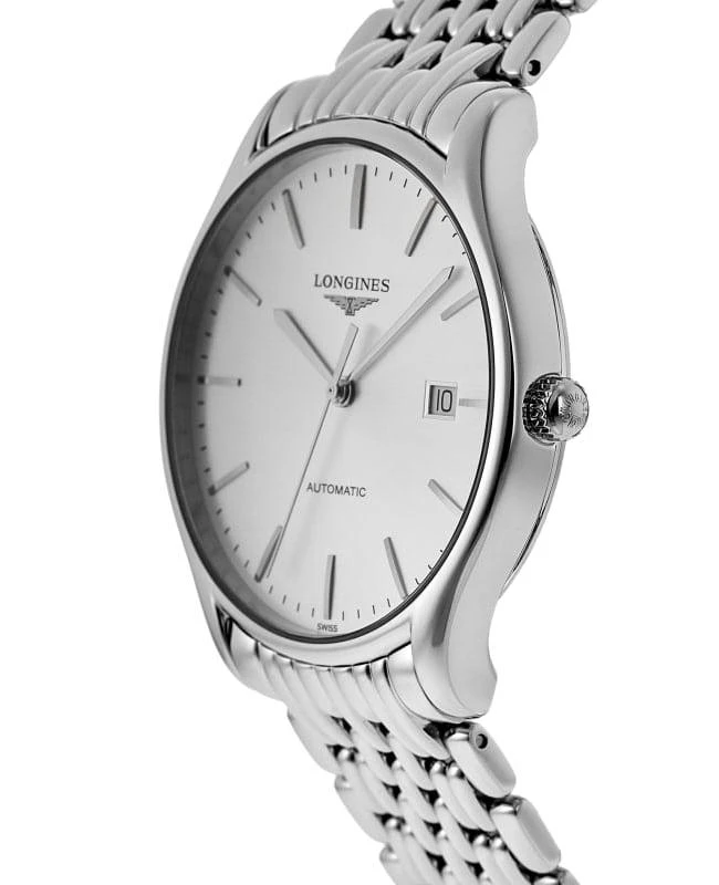 商品Longines|Longines Lyre Automatic 38mm Silver Dial Steel Men's Watch L4.960.4.72.6,价格¥6911,第3张图片详细描述