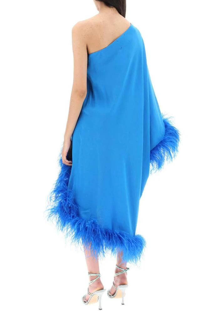 商品ART DEALER|Art dealer 'nina' one-shoulder dress with feathers,价格¥5357,第3张图片详细描述