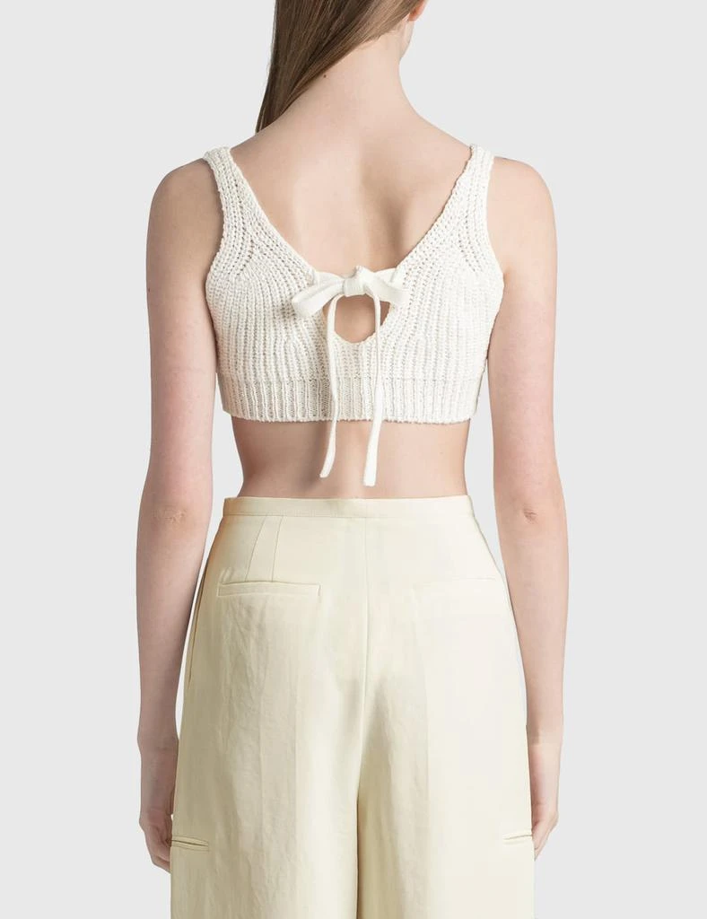 商品Recto|Cotton Knit Beach Bra Top,价格¥683,第3张图片详细描述