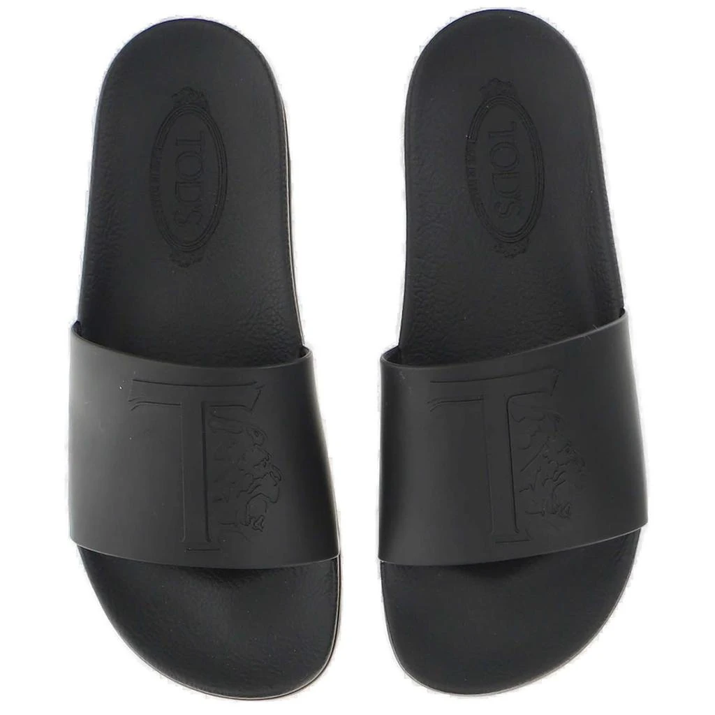 商品Tod's|Tod's Logo Embossed Slip-On Slides,价格¥1241,第3张图片详细描述