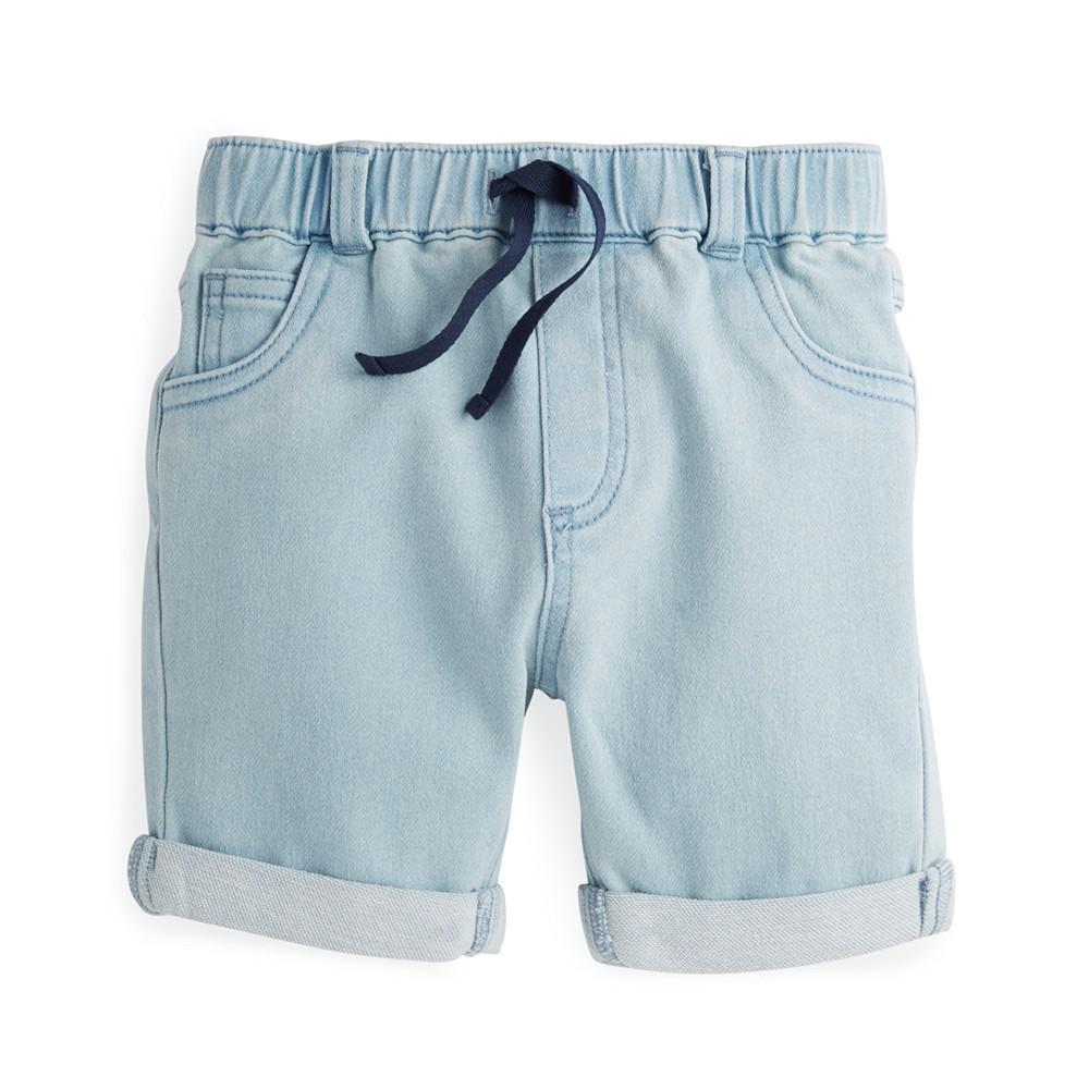 商品First Impressions|Toddler Boys Light-Wash Denim Shorts, Created for Macy's,价格¥57,第1张图片