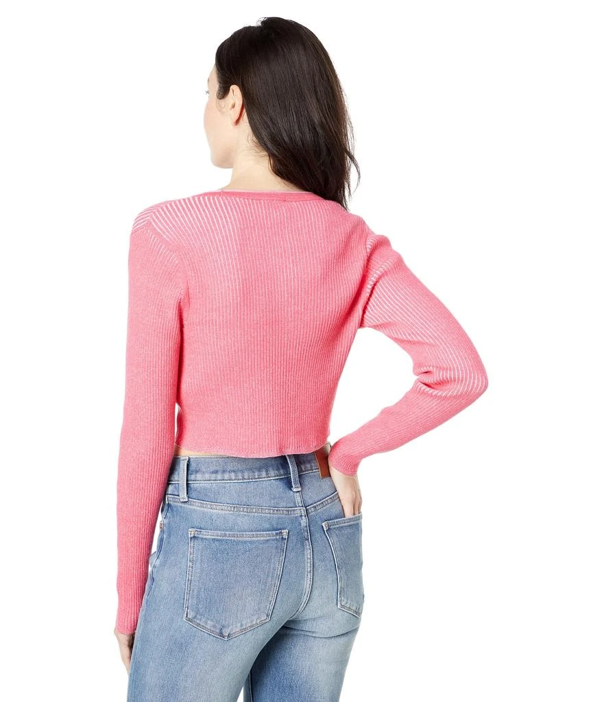 商品Tommy Jeans|Ribbed Crop Cardigan,价格¥207,第2张图片详细描述