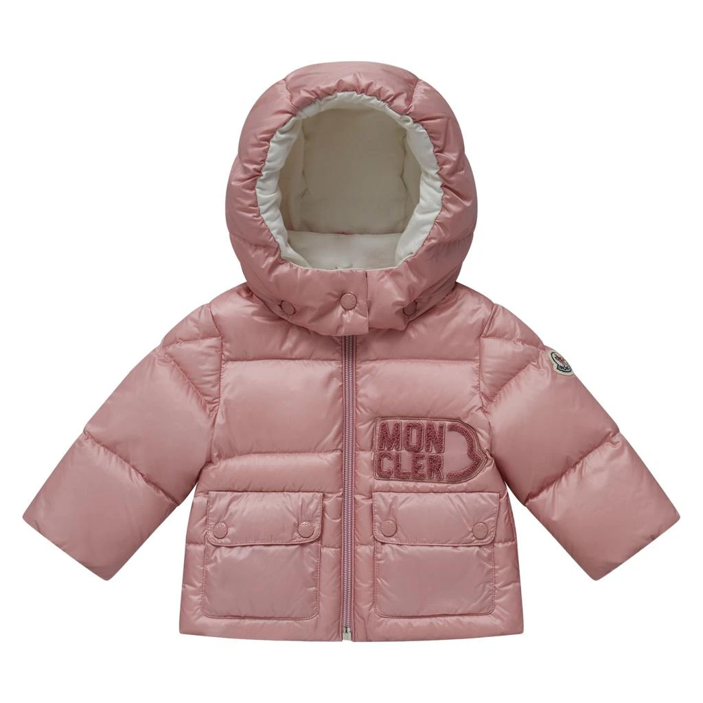 商品Moncler|Pink Abbaye Down Jacket,价格¥3540,第1张图片