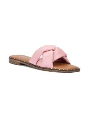 商品Olivia Miller|Selysette Studded Crossover Sandals,价格¥200,第1张图片