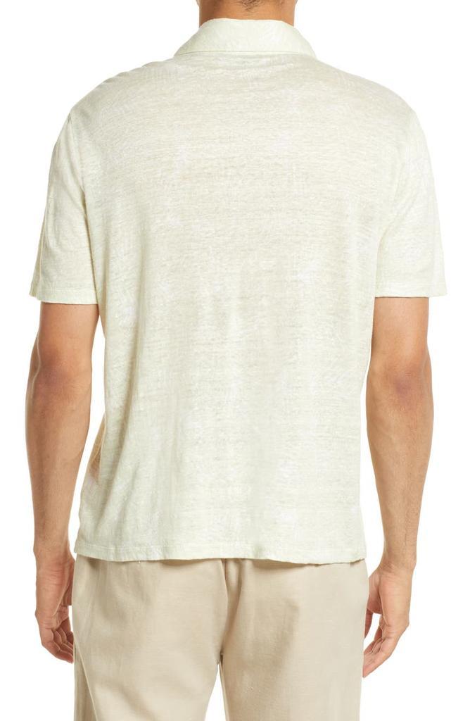 商品Vince|Linen Polo Shirt,价格¥456,第4张图片详细描述