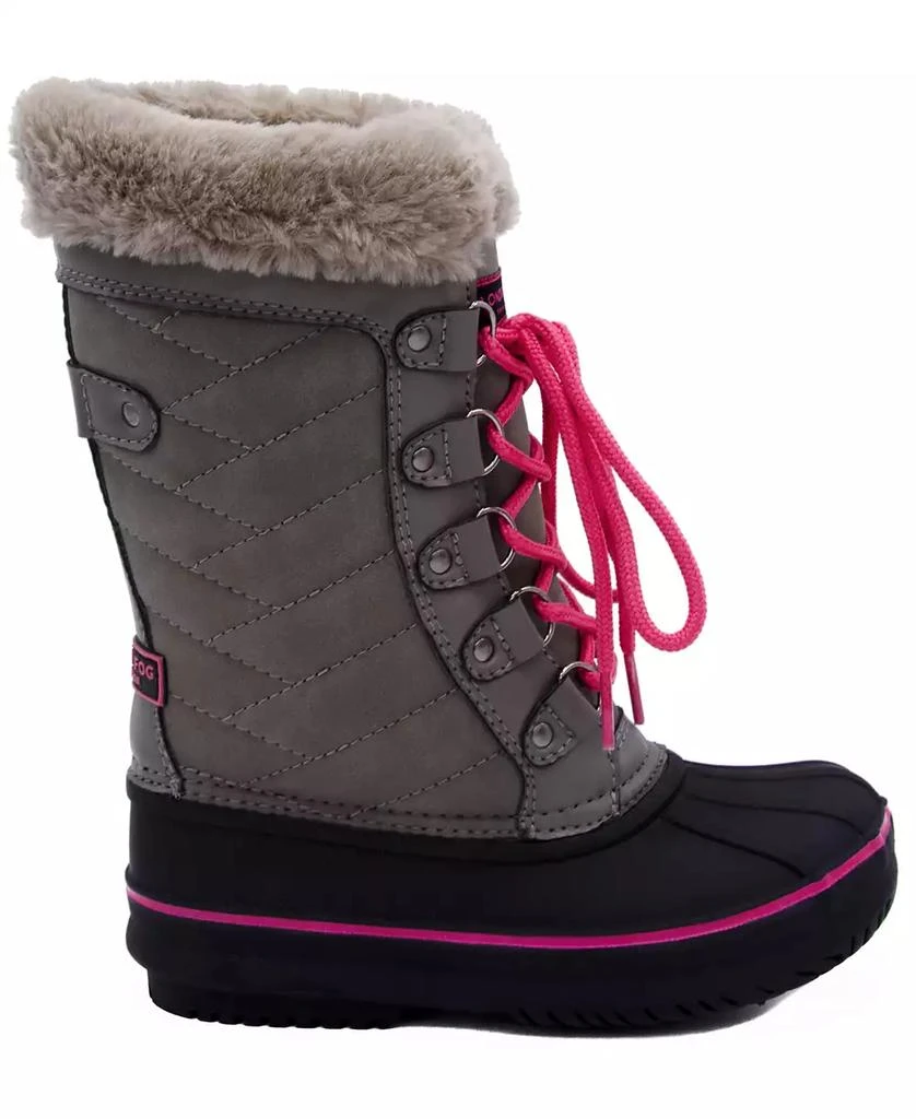 商品London Fog|Big Girls Beckenham Cold Weather Lace Up Boots,价格¥269,第2张图片详细描述