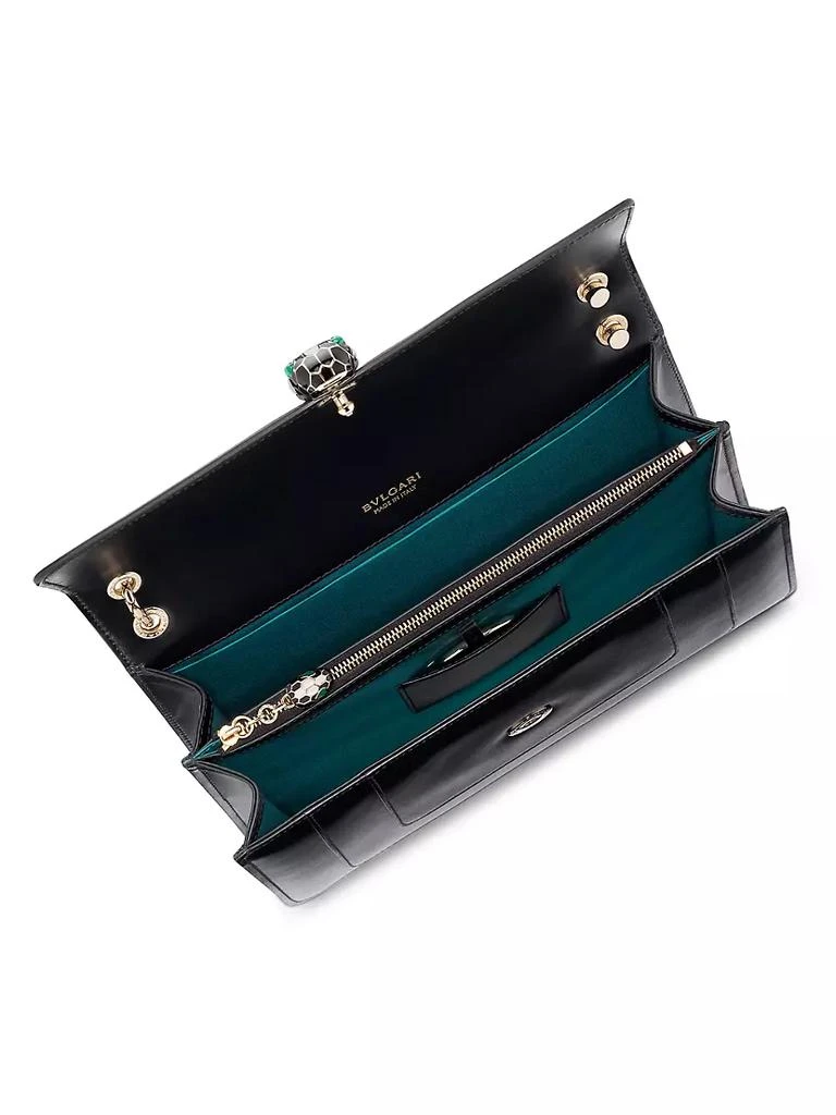 商品BVLGARI|Large Serpenti Leather Shoulder Bag,价格¥32072,第2张图片详细描述