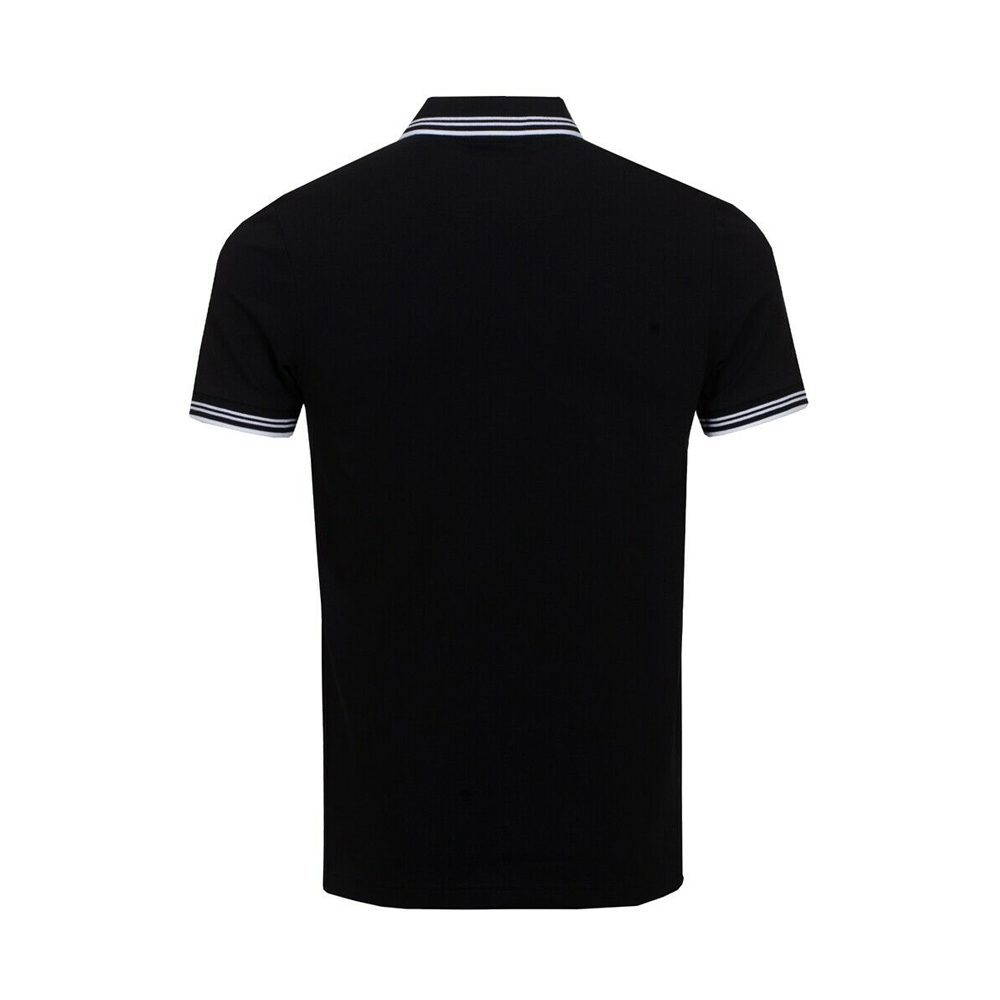 HUGO BOSS 男士黑色POLO衫 PAULCURVED-50412675-015商品第3张图片规格展示