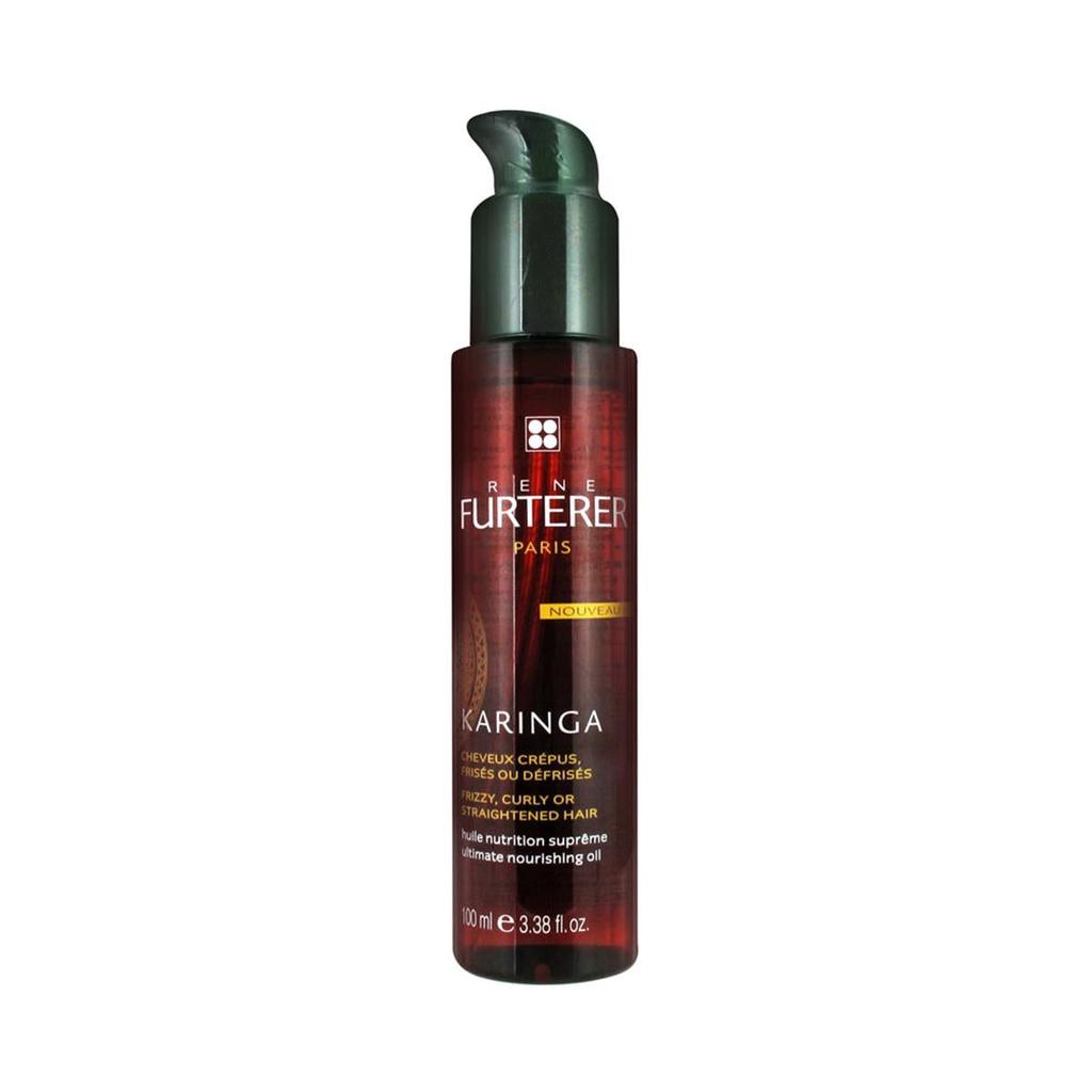 Rene Furterer 215710 100 ml Karinga Ultimate Nourishing Oil - Frizzy, Curly or Straightened Hair商品第1张图片规格展示