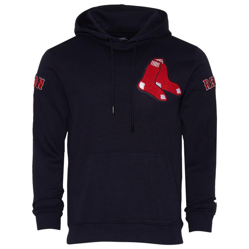 Pro Standard Red Sox MLB Logo Hoodie - Men's商品第1张图片规格展示