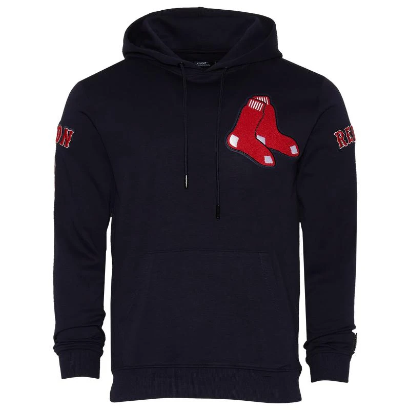 商品Pro Standard|Pro Standard Red Sox MLB Logo Hoodie - Men's,价格¥372,第1张图片