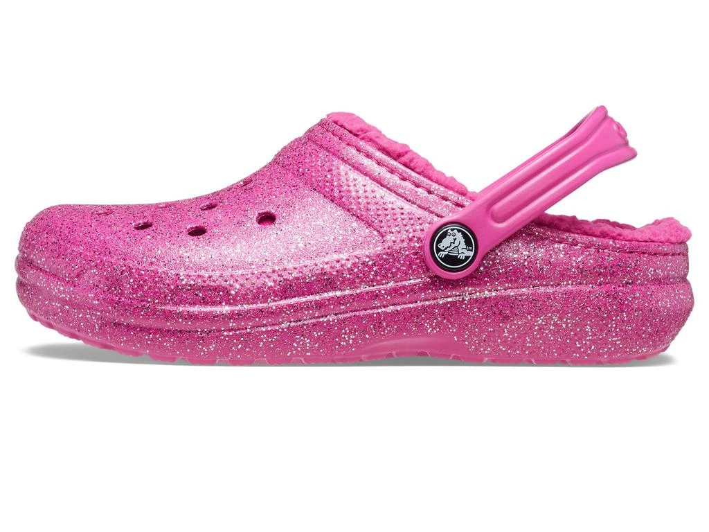 商品Crocs|Classic Lined Glitter Clog (Little Kid/Big Kid),价格¥329,第4张图片详细描述