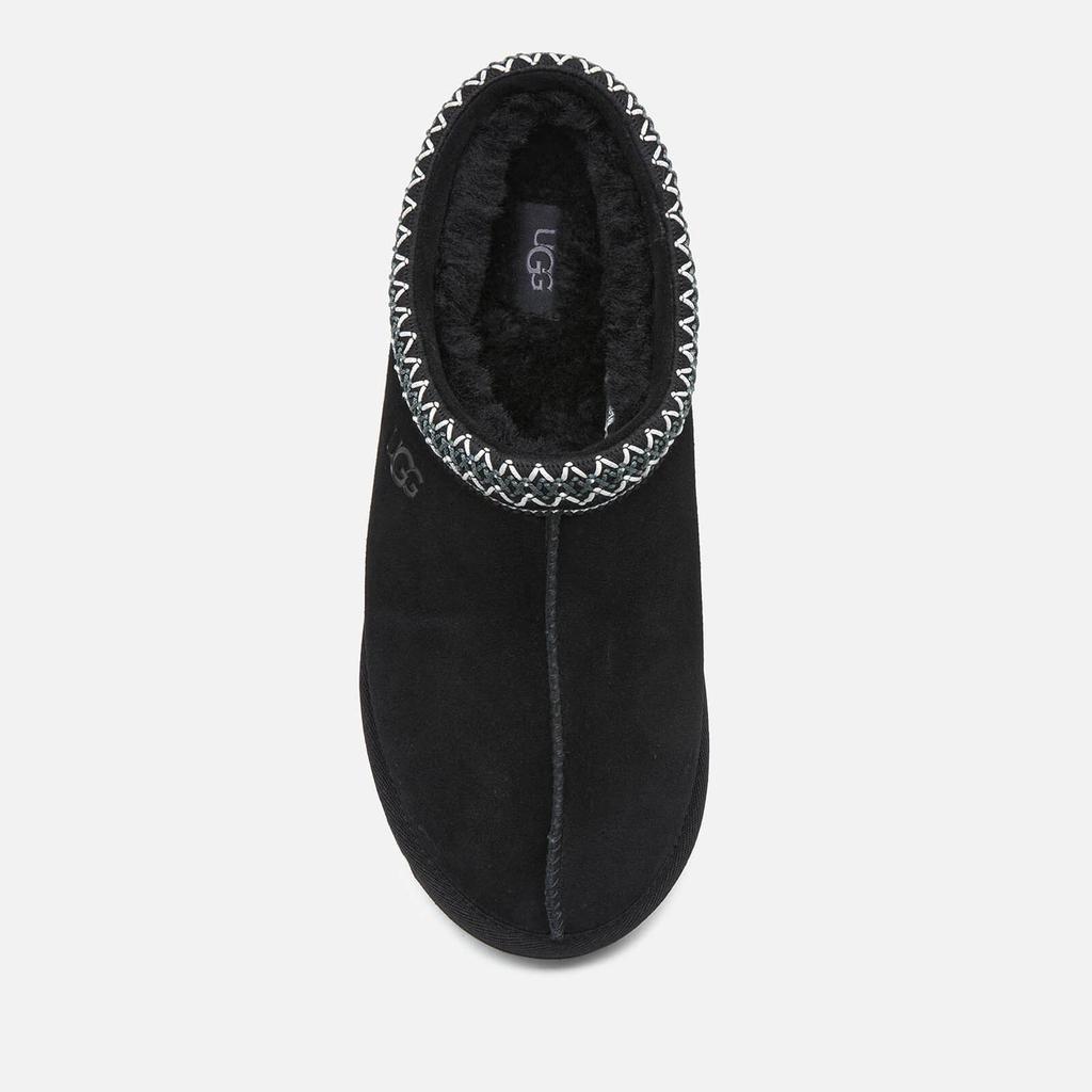 UGG Men's Tasman Suede Slippers - Black商品第3张图片规格展示