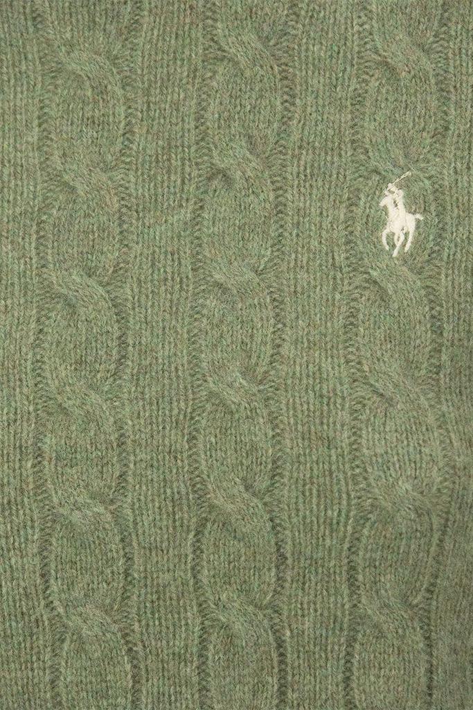 POLO RALPH LAUREN Plaited wool and cashmere crew-neck商品第4张图片规格展示