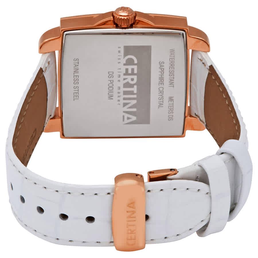 Certina DS Podium Square Ladies Quartz Watch C001.310.36.117.00商品第3张图片规格展示