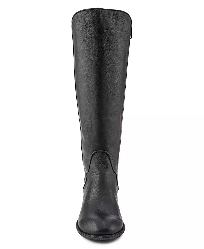 Women's Carson Western Piping Knee High Leather Boots 商品