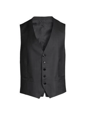 商品Zegna|Crosshatch Wool Waistcoat,价格¥1588,第3张图片详细描述