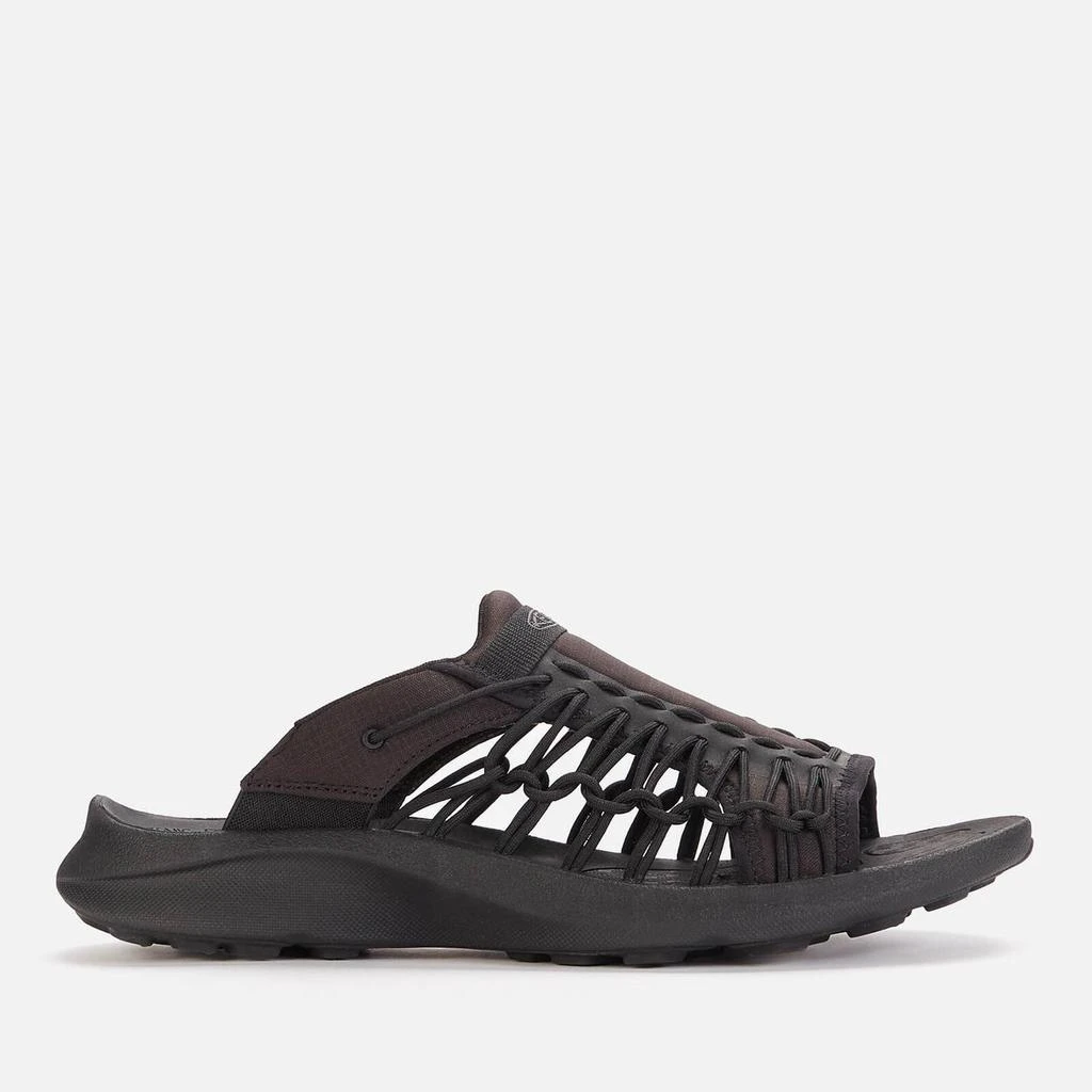 商品Keen|Keen Men's Uneek Sneaker Slide Sandals - Black/Black,价格¥478,第1张图片