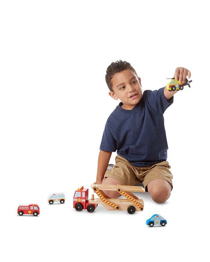 商品Melissa & Doug|木制救护车玩具 3岁以上,价格¥185,第2张图片详细描述