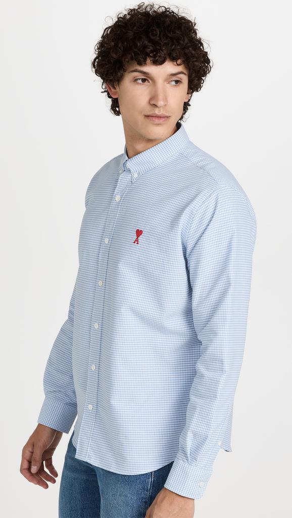 商品AMI|AMI Button Down Adc Shirt,价格¥1843,第6张图片详细描述