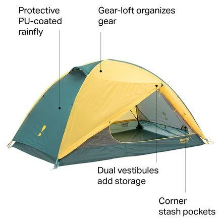 商品Eureka!|Midori 3 Tent: 3-Person 3-Season,价格¥1138,第4张图片详细描述