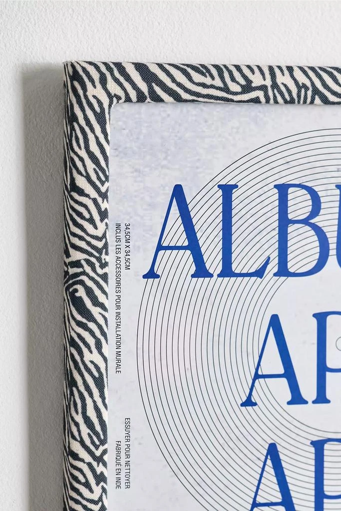 商品Urban Outfitters|Fabric 12-Inch Vinyl Album Frame,价格¥148,第4张图片详细描述