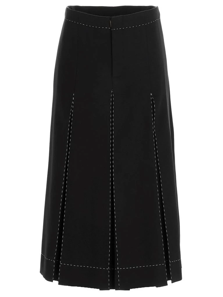 商品MAISON MARGIELA|Pleated pant skirt,价格¥2544,第1张图片