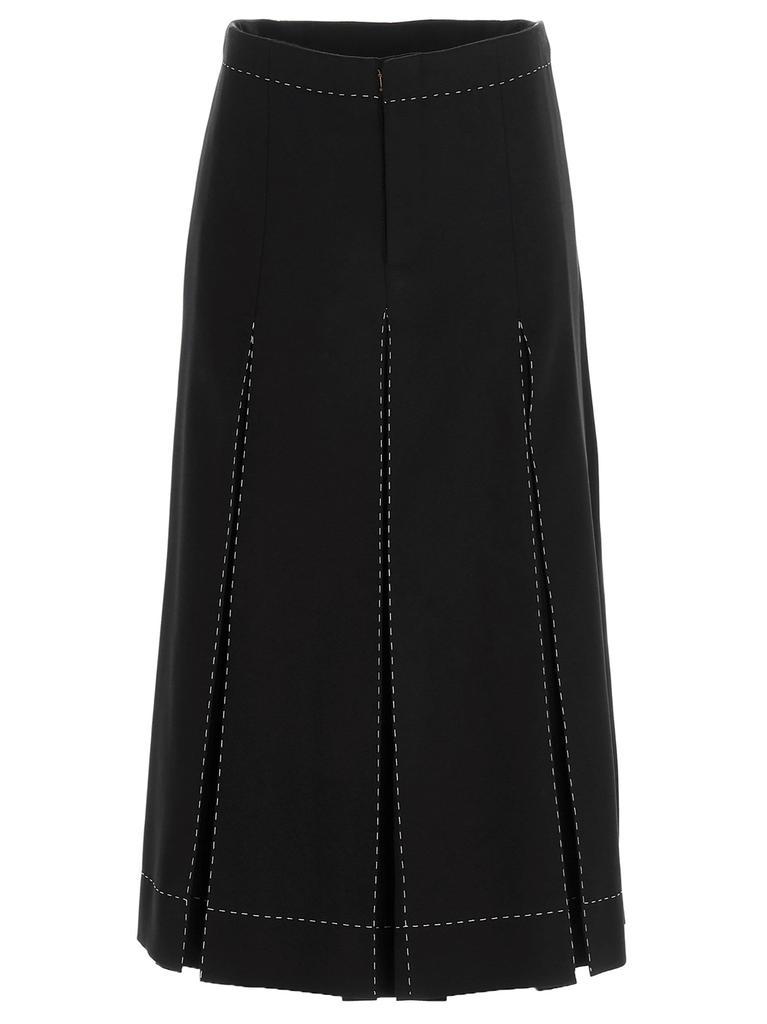 商品MAISON MARGIELA|Pleated pant skirt,价格¥2390,第1张图片