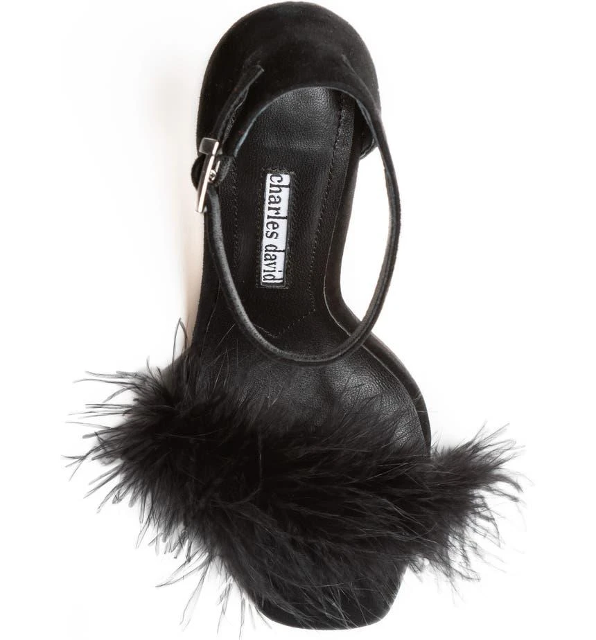 商品Charles David|Esquire Feather Sandal,价格¥447,第3张图片详细描述