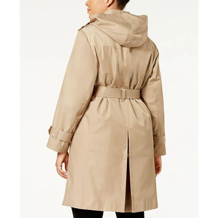 商品London Fog|Plus Size Double-Breasted Trench Coat,价格¥1123,第2张图片详细描述