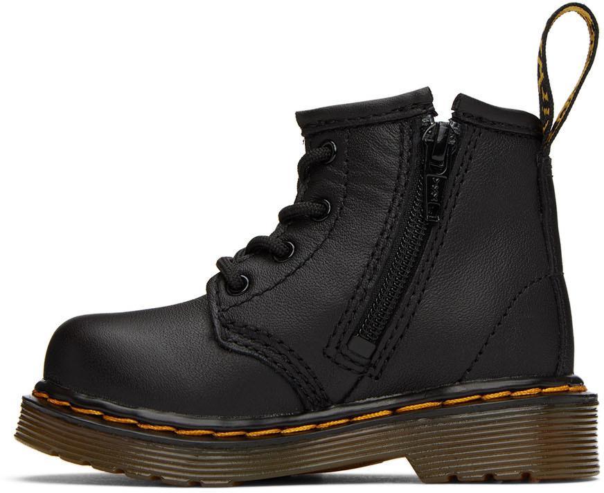 商品Dr. Martens|Baby Black Softy T 1460 Boots,价格¥533,第5张图片详细描述