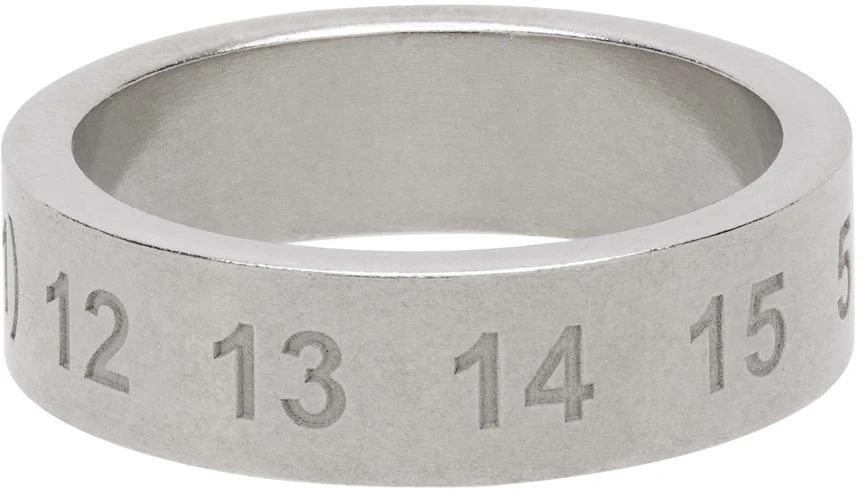 商品MAISON MARGIELA|Silver Numbers Ring,价格¥1987,第3张图片详细描述