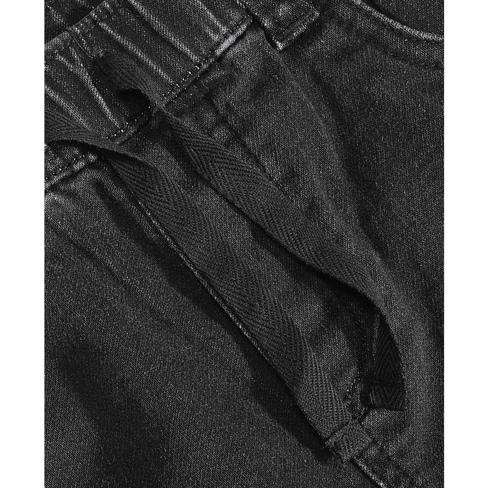 商品First Impressions|Baby Boys Black Wash Flannel Cuff Jeans, Created for Macy's,价格¥124,第5张图片详细描述