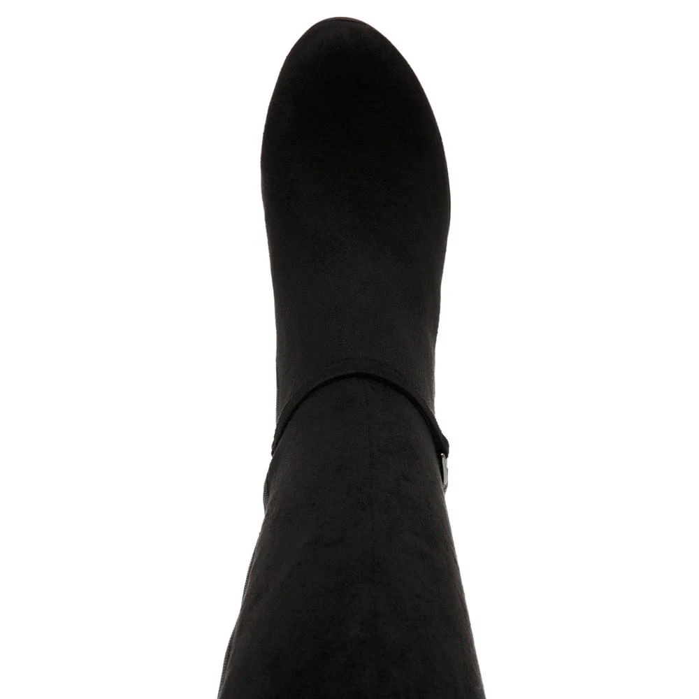 商品Anne Klein|Women's Reachup Round Toe Knee High Boots,价格¥1094,第4张图片详细描述