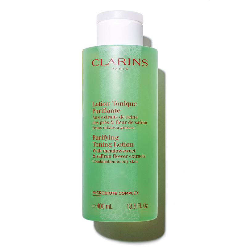 商品[国内直发] Clarins|娇韵诗 绿水水油平衡柔肤净透爽肤水 400ml 补水保湿水润收缩毛孔,价格¥266,第1张图片