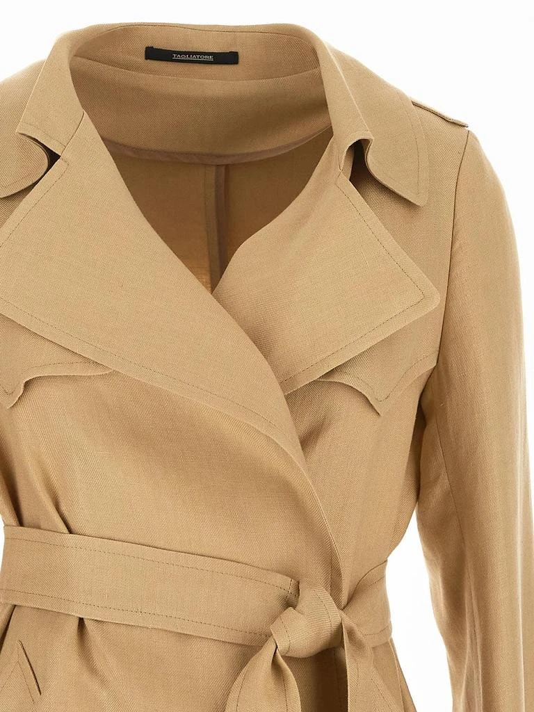 商品TAGLIATORE|Carola Trench Coat,价格¥4894,第3张图片详细描述