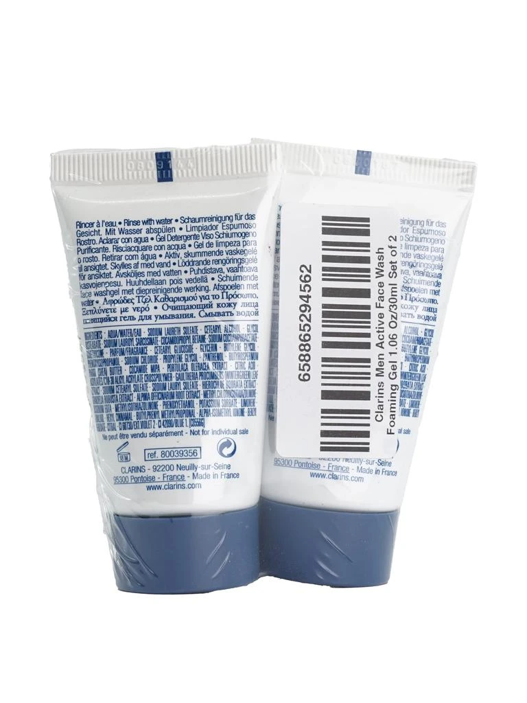 商品Clarins|Men Foaming Gel All Skin Types 1.06 OZ Set of 2,价格¥140,第2张图片详细描述