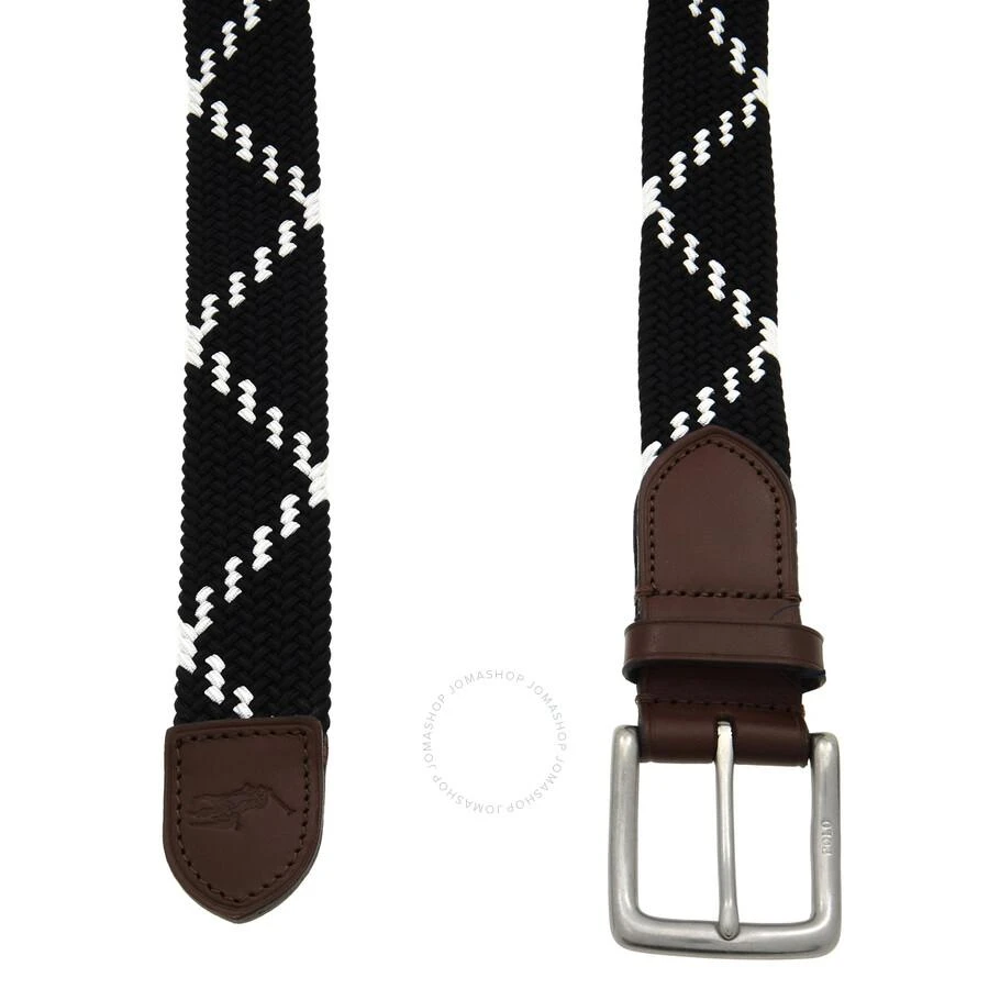 商品Ralph Lauren|Braided Engraved Logo Belt,价格¥724,第3张图片详细描述