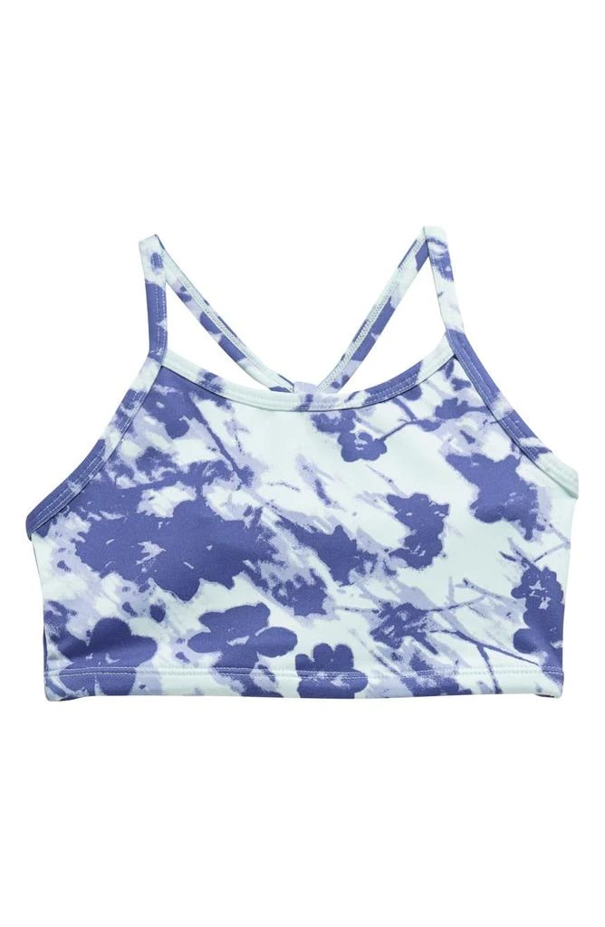 商品Zella|Kids' Z by Zella Girl Strappy Daily Print Sports Bra,价格¥34,第1张图片