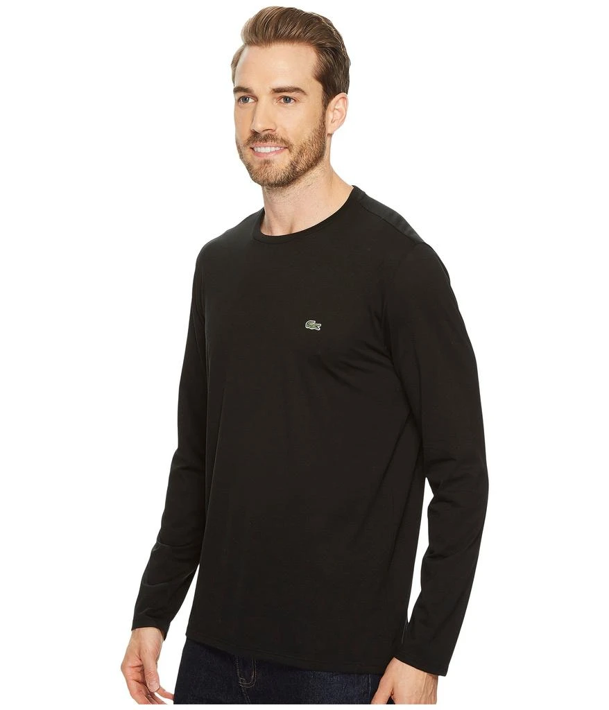 商品Lacoste|Long Sleeve Pima Jersey Crew Neck T-Shirt,价格¥315,第2张图片详细描述