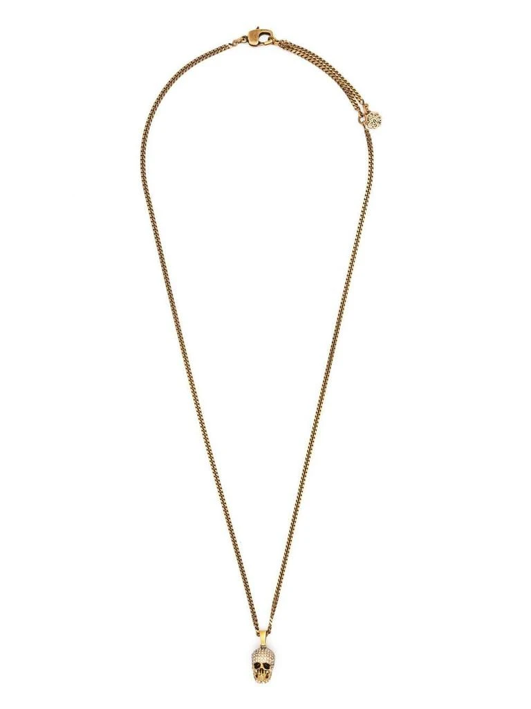 商品Alexander McQueen|ALEXANDER MCQUEEN - Pavé Long Necklace,价格¥3762,第1张图片