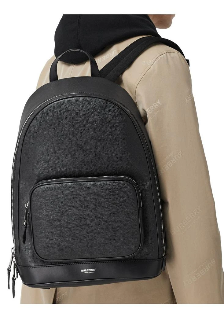 商品Burberry|Grainy leather backpack,价格¥10952,第4张图片详细描述