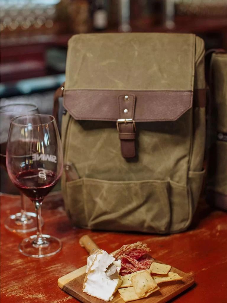 商品Picnic Time|2 Bottle 4-Piece Insulated Wine & Cheese Cooler Set,价格¥516,第2张图片详细描述