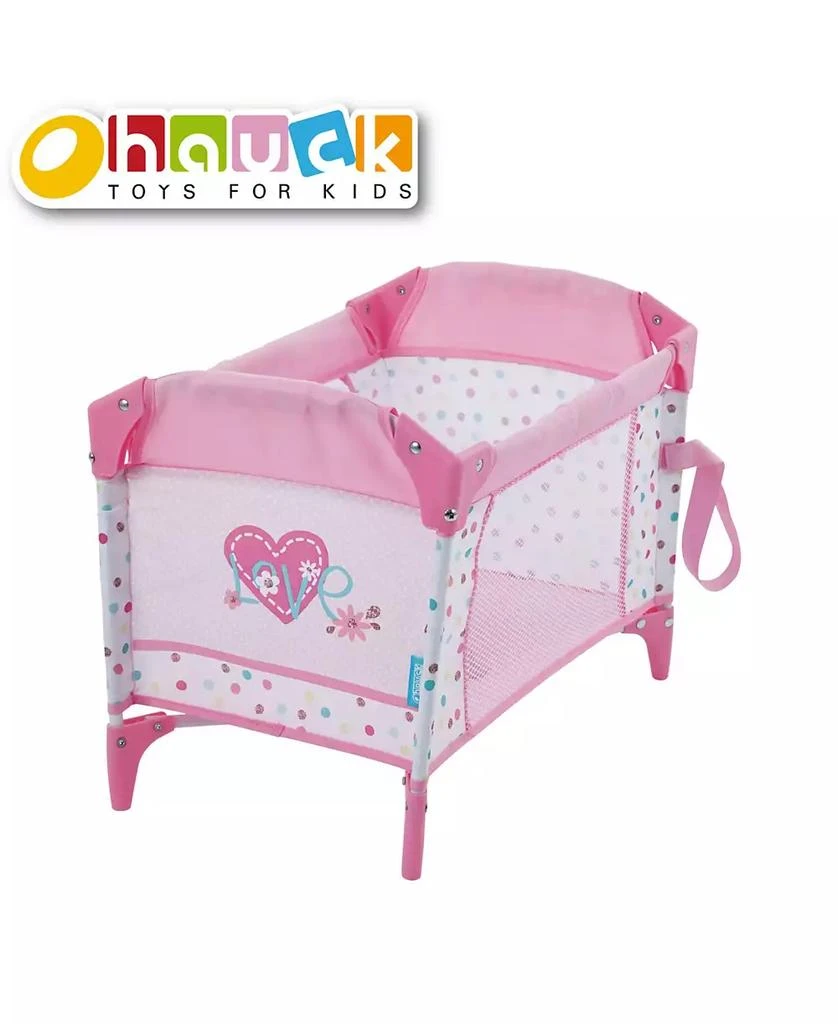 商品Redbox|Love Heart Doll Play Yard Baby Doll Accessory - Folds for Easy Storage and Travel,价格¥188,第1张图片