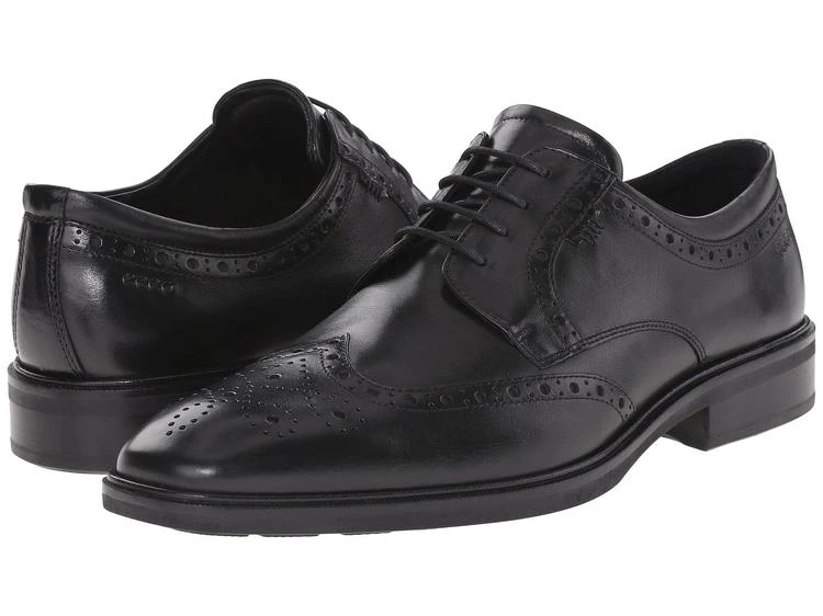 商品ECCO|Illinois Wing Tip Tie,价格¥1368,第1张图片