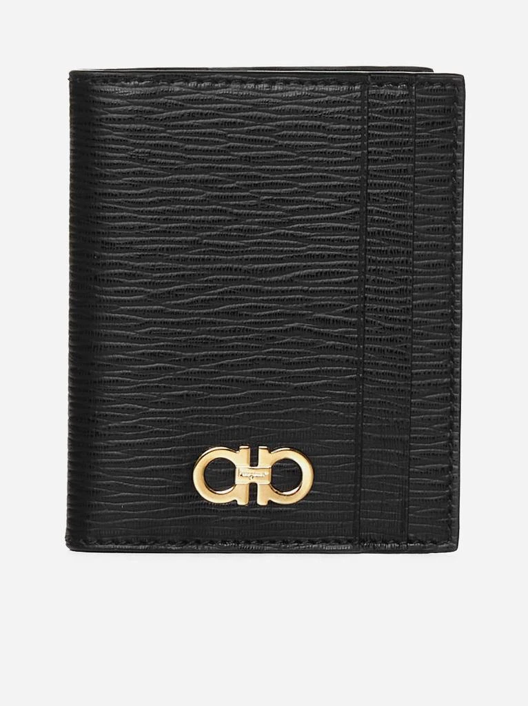 商品Salvatore Ferragamo|Gancini leather bifold wallet,价格¥2643,第1张图片